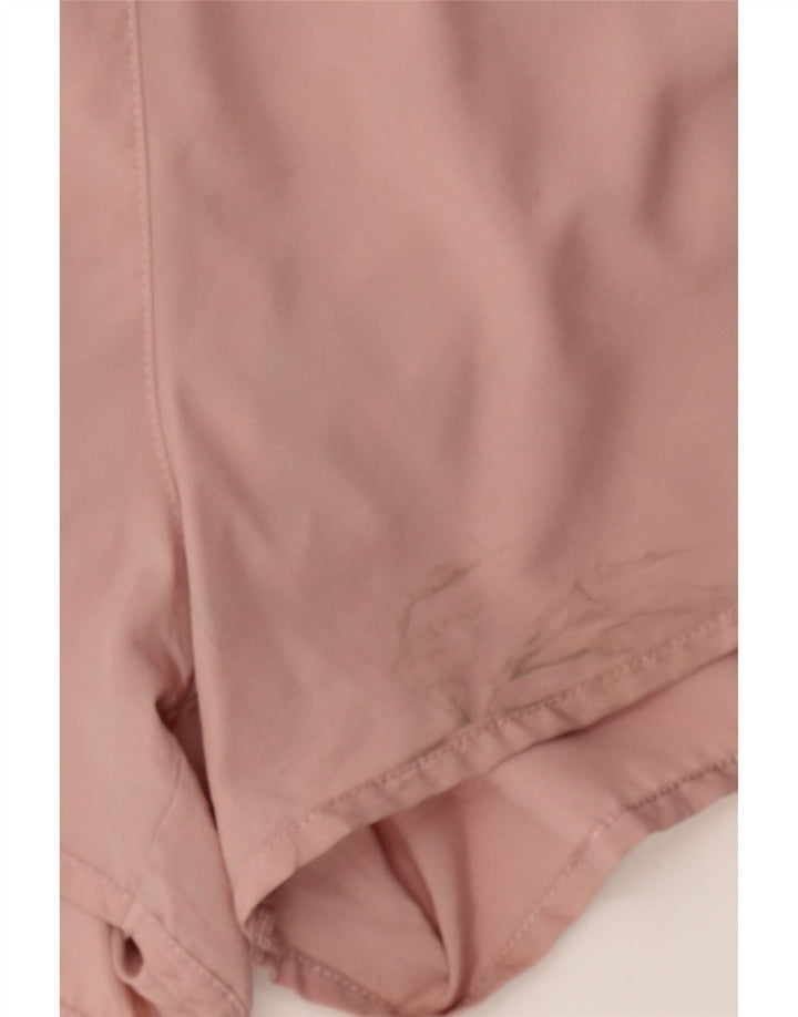 REEBOK Womens Sport Shorts UK 14 Large  Pink Vintage Reebok and Second-Hand Reebok from Messina Hembry 