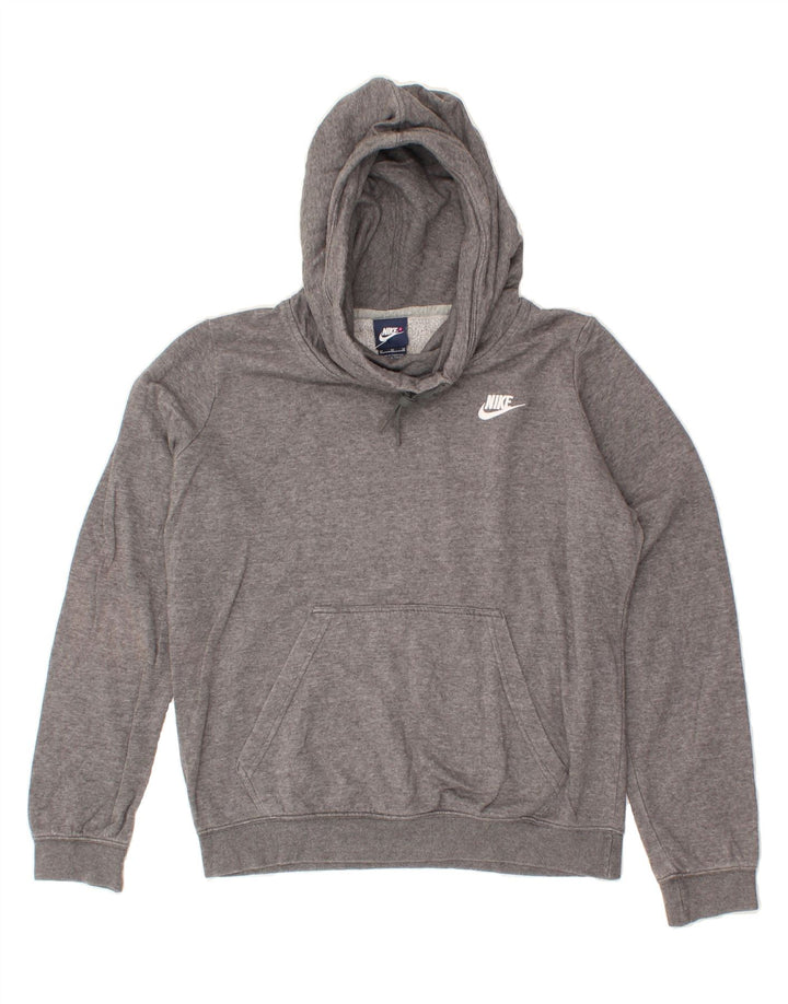 NIKE Mens Hoodie Jumper Medium Grey Vintage Nike and Second-Hand Nike from Messina Hembry 