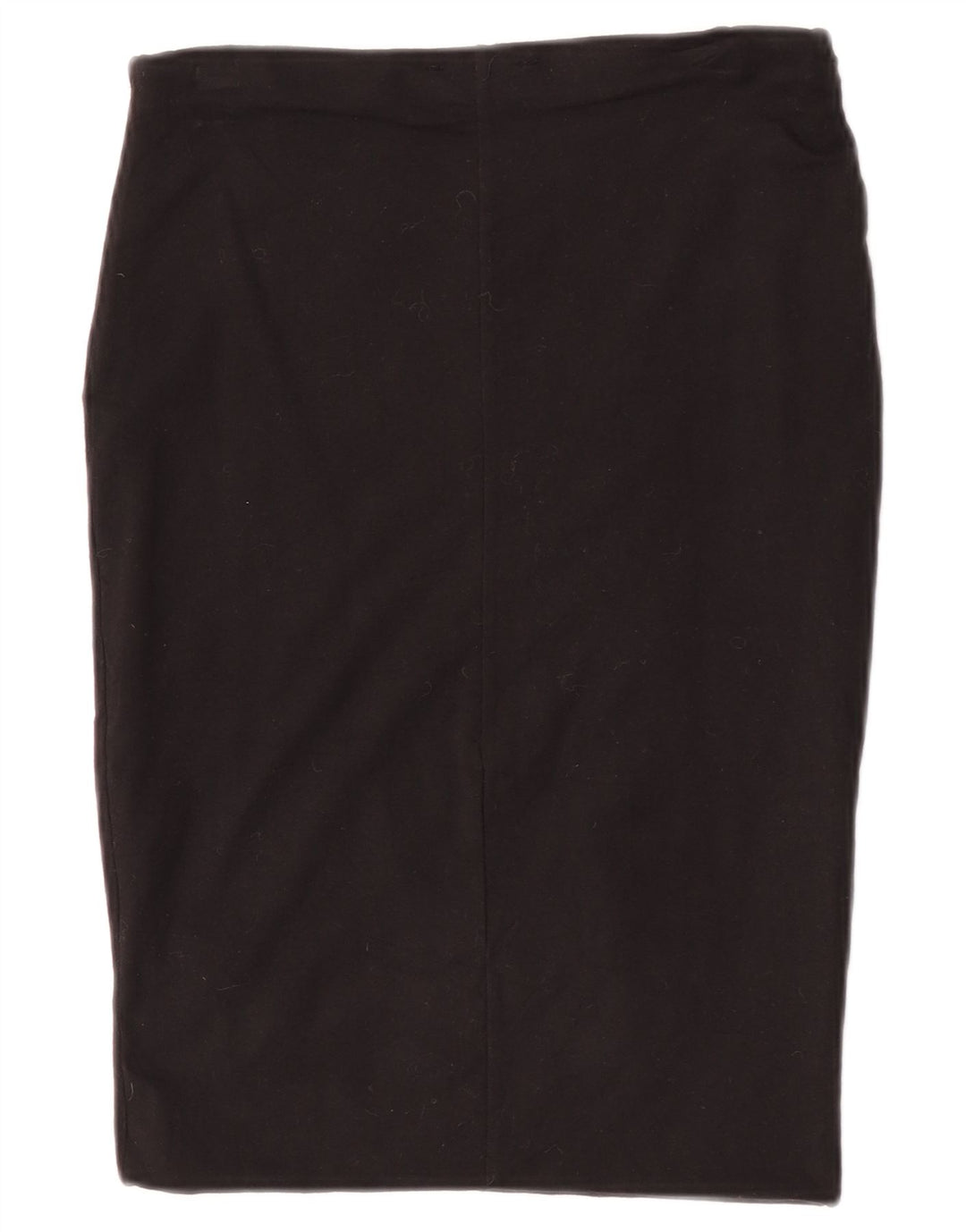 Zara Damen Bleistiftrock Medium W28 Schwarze Baumwolle