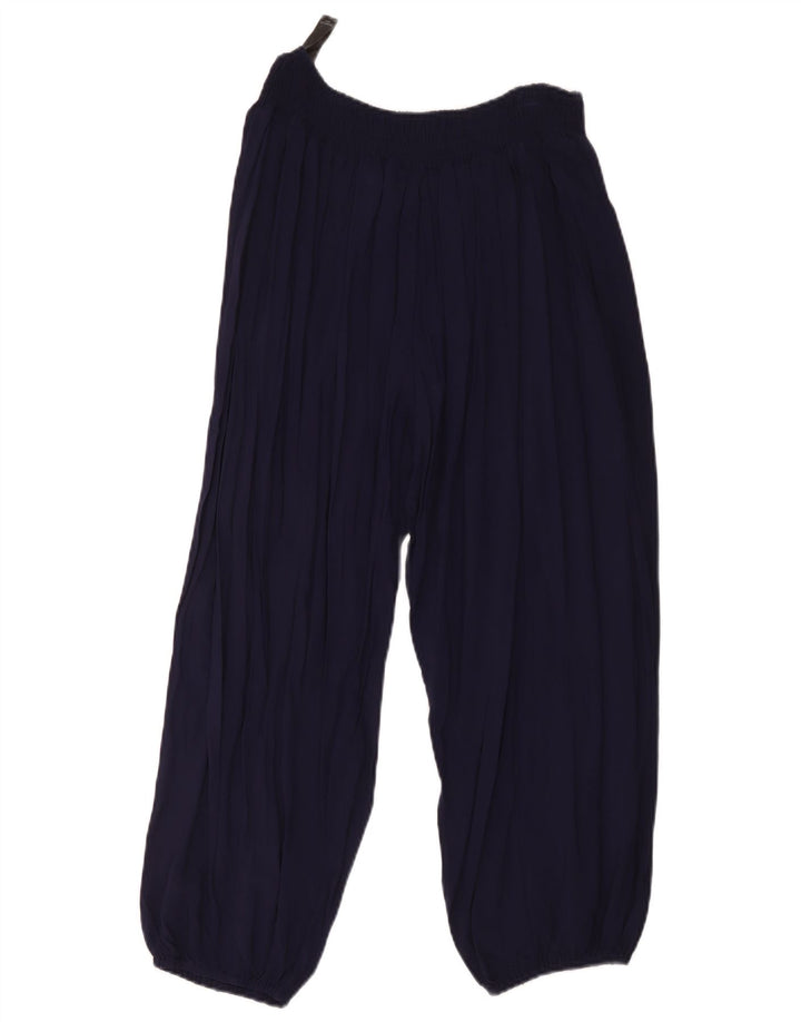 Marks & Spencer Damen Jogginghose, kurze Hose, Größe L, W30, L23, Marineblau