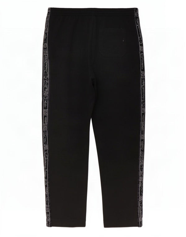 Champion Herren-Trainingshose mit Grafik, XL, schwarze Baumwolle