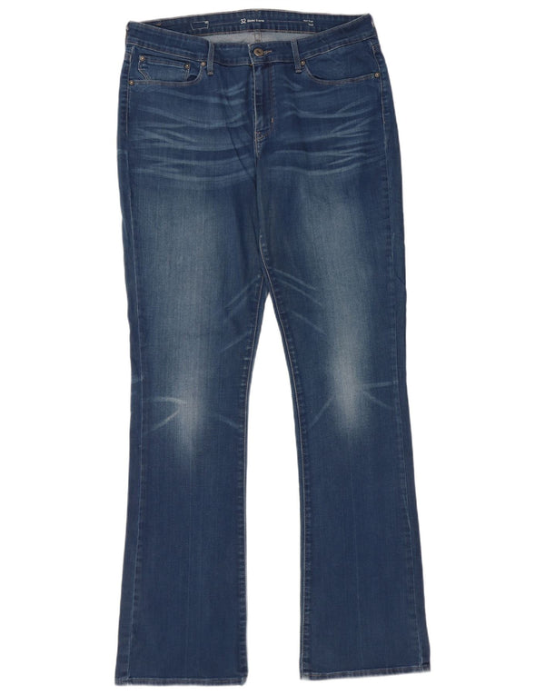 Levi's Damen Demi Curve Mid Rise Bootcut Jeans W32 L34 Blaue Baumwolle