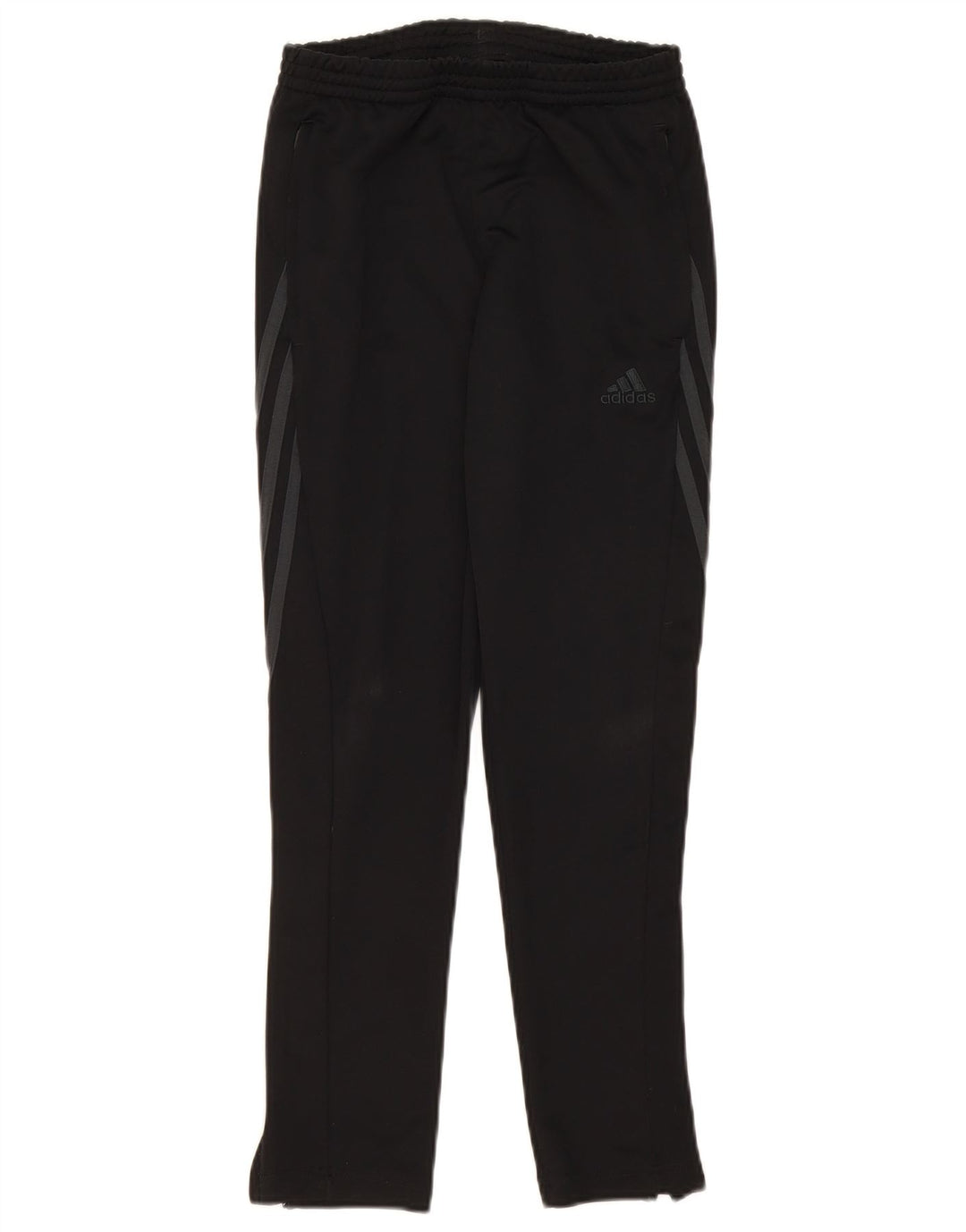 Adidas Jungen Climalite Trainingshose 11–12 Jahre, schwarzes Polyester