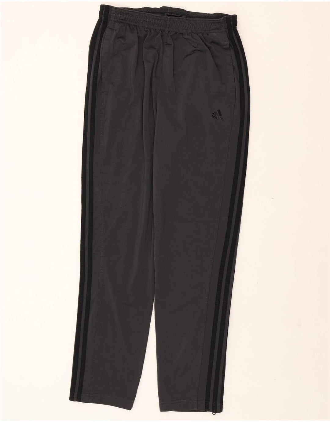 ADIDAS Mens Tracksuit Trousers Large Grey Polyester Vintage Adidas and Second-Hand Adidas from Messina Hembry 