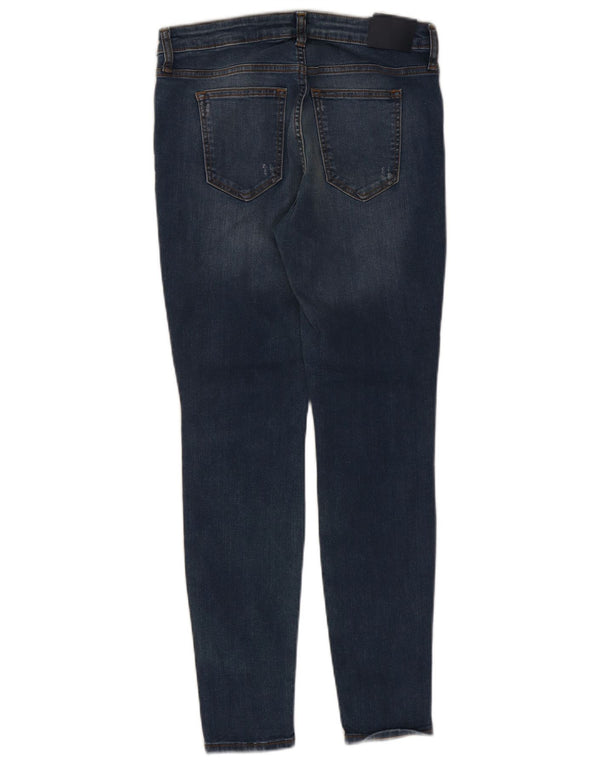 Gap Womens Standard Regular Skinny Jeans W30 L28 Blaue Baumwolle