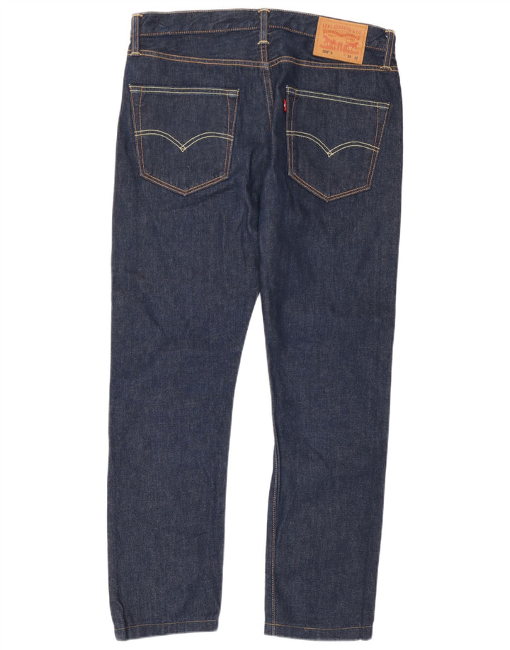 Levi's Herren 501 Straight Jeans W33 L27 Blaue Baumwolle