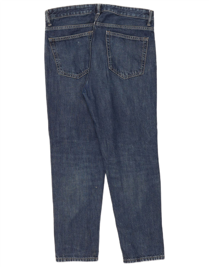 Zara Herren Tapered Jeans EU 42 Large W32 L28 Blau