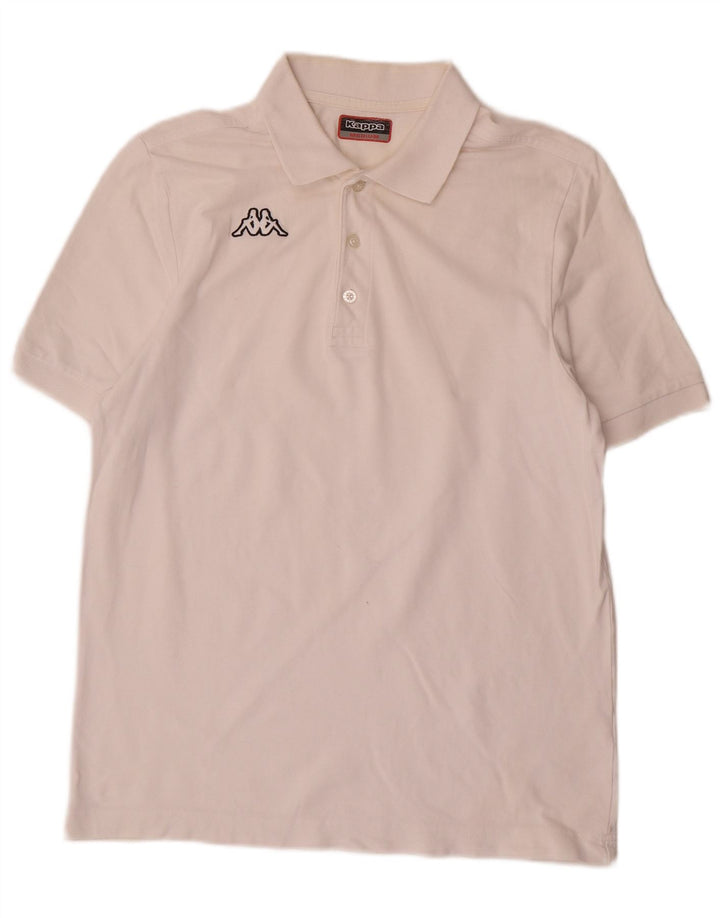 Kappa Herren Poloshirt Medium Weiß