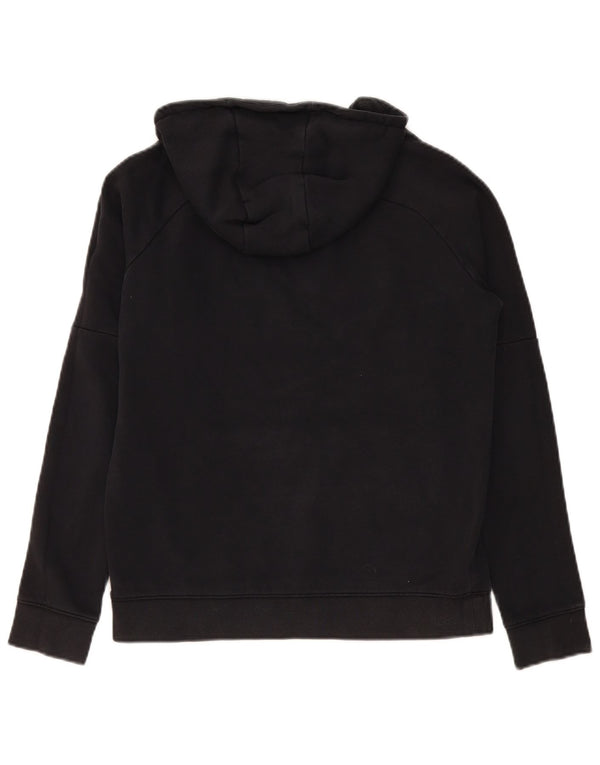 Nike Jungen-Pullover mit Grafik-Hoodie, 13–14 Jahre, XL, schwarze Baumwolle