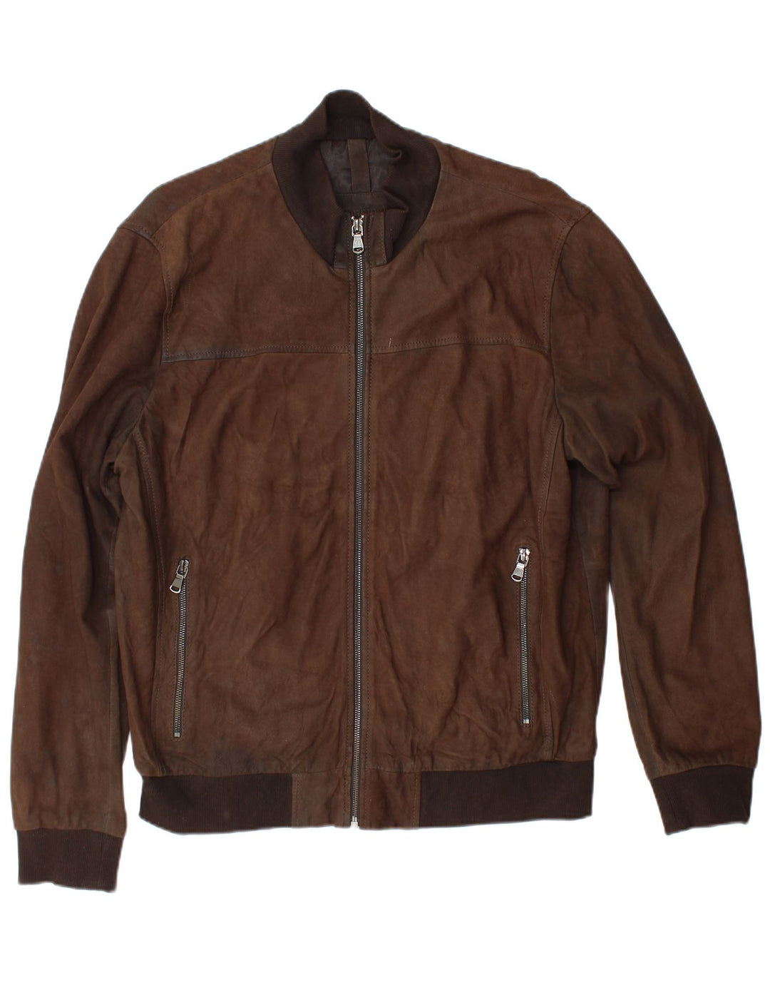 CONBIPEL Herren Lederjacke IT 56 2XL Braunes Leder