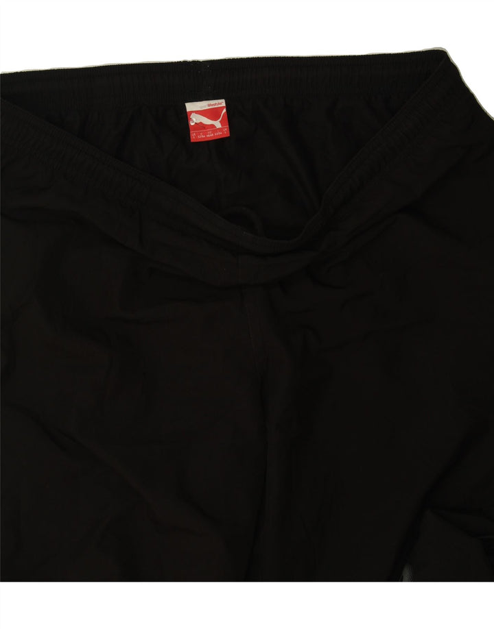 PUMA Mens Graphic Sport Shorts Large  Black Vintage Puma and Second-Hand Puma from Messina Hembry 