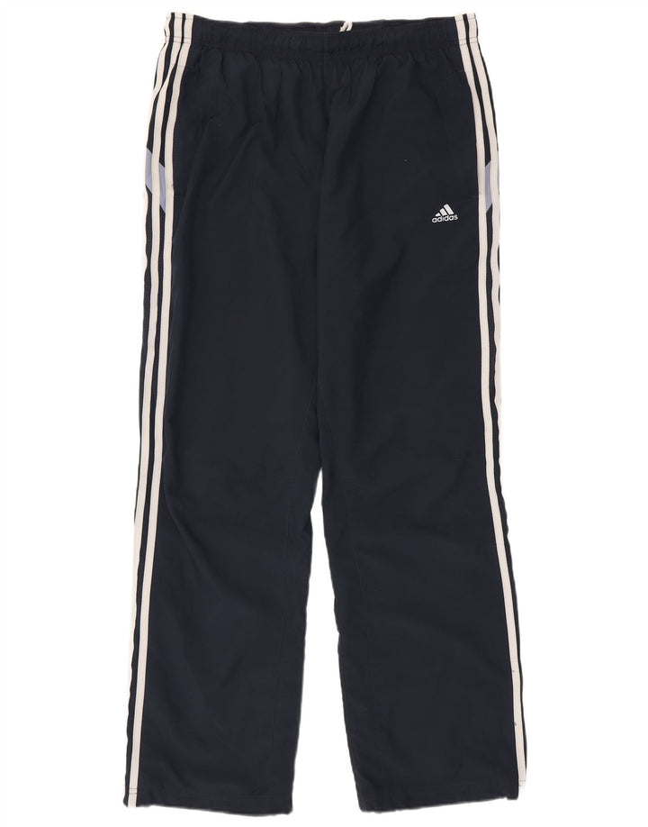 Adidas Herren-Trainingshose, Mittelblau, Polyester