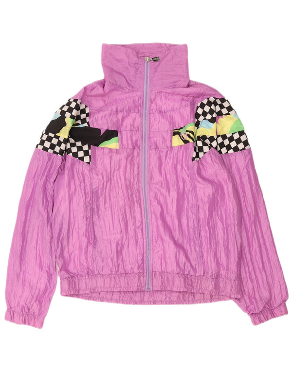 Sergio Tacchini Damen-Trainingsanzug, IT 44, mittelviolett, Farbblock