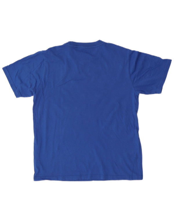 Tommy Hilfiger Jungen-T-Shirt mit Grafik, 15–16 Jahre, Größe L, aus blauer Baumwolle
