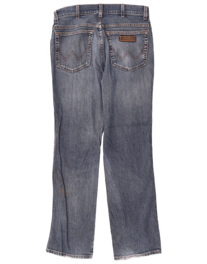 Wrangler Herren Texas Stretch Straight Jeans W31 L30 Blaue Baumwolle