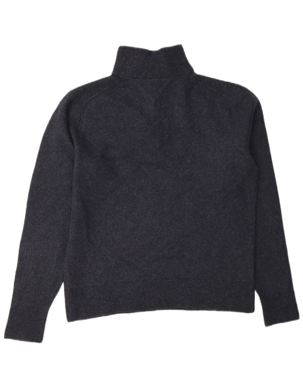 Tommy Hilfiger Herren-Pullover mit Reißverschluss, 2XL, marineblaue Wolle