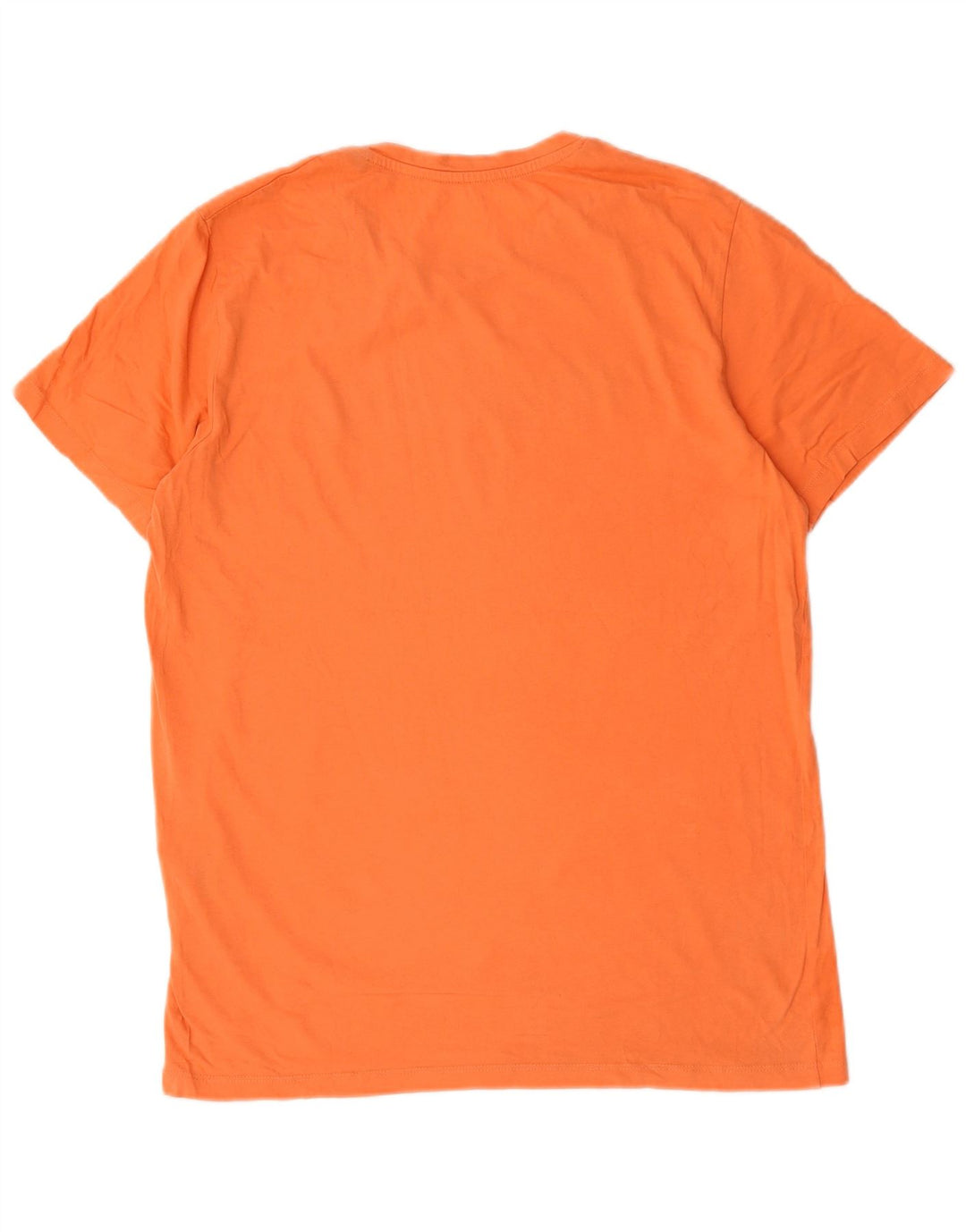 Jack & Jones Herren-T-Shirt mit Grafik, Größe L, Orange, Baumwolle