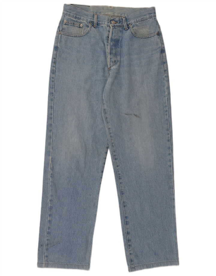 PIERRE CARDIN Damen Tapered Jeans EU 40 Medium W30 L31 Blaue Baumwolle