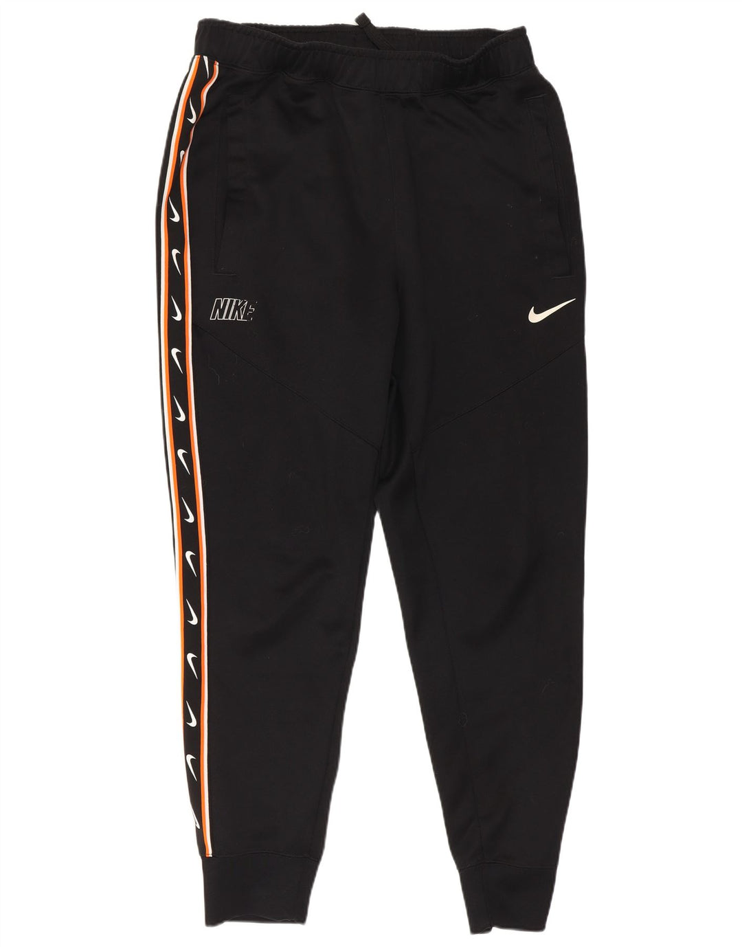 Nike Herren-Trainingshose mit Grafik, Jogginghose, Größe S, Schwarz, Polyester