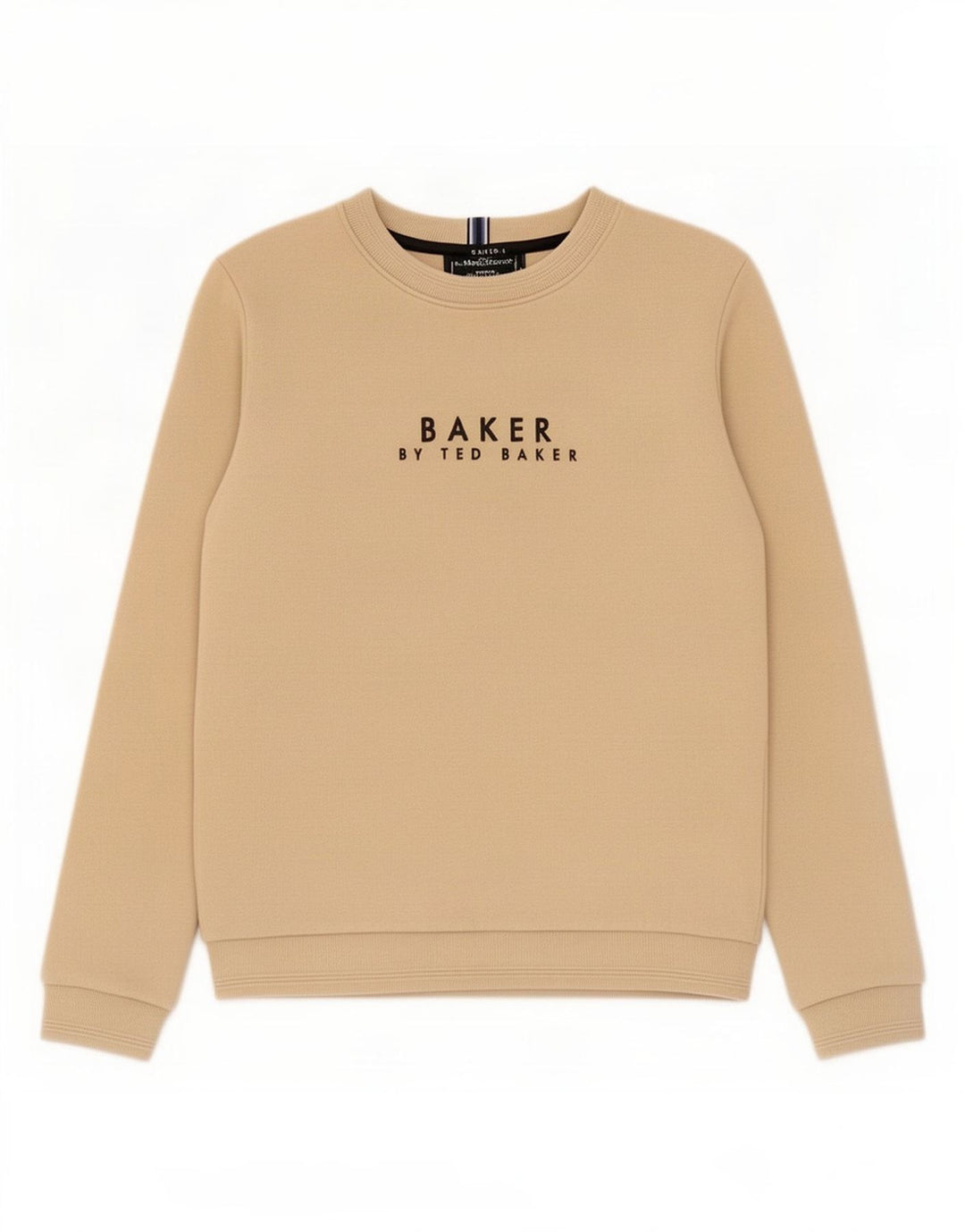 Ted Baker Jungen-Sweatshirt mit Grafik, 10–11 Jahre, beige Baumwolle