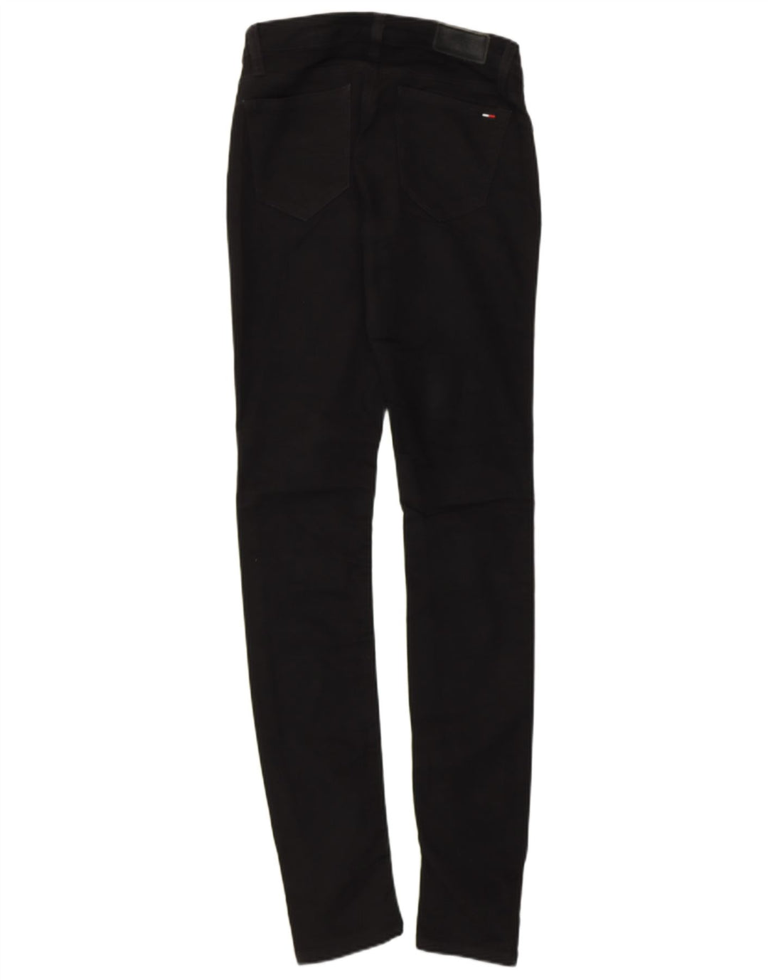 Tommy Hilfiger Damen Slim Jeans W25 L32 Schwarz Baumwolle