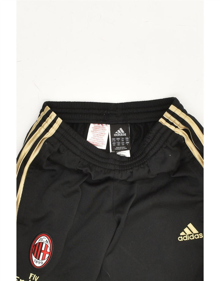 ADIDAS Girls Tracksuit Trousers Joggers 9-10 Years Black Polyester | Vintage Adidas | Thrift | Second-Hand Adidas | Used Clothing | Messina Hembry 