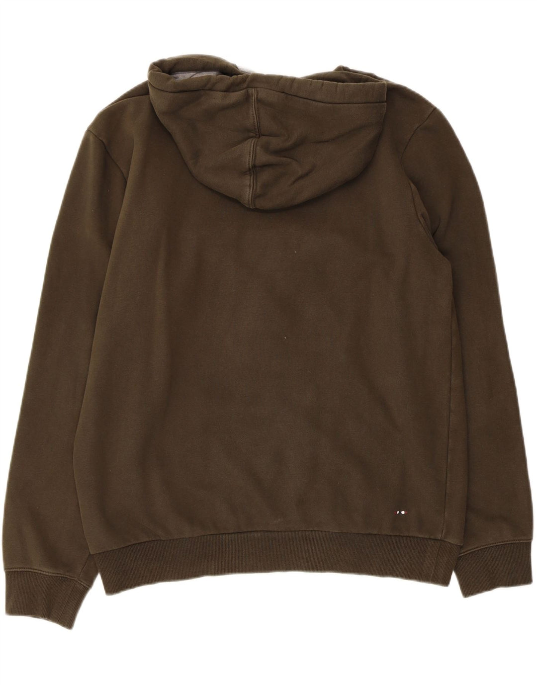 NAPAPIJRI Herren-Kapuzenpullover mit Geographic-Grafik, groß, Khaki, Baumwolle