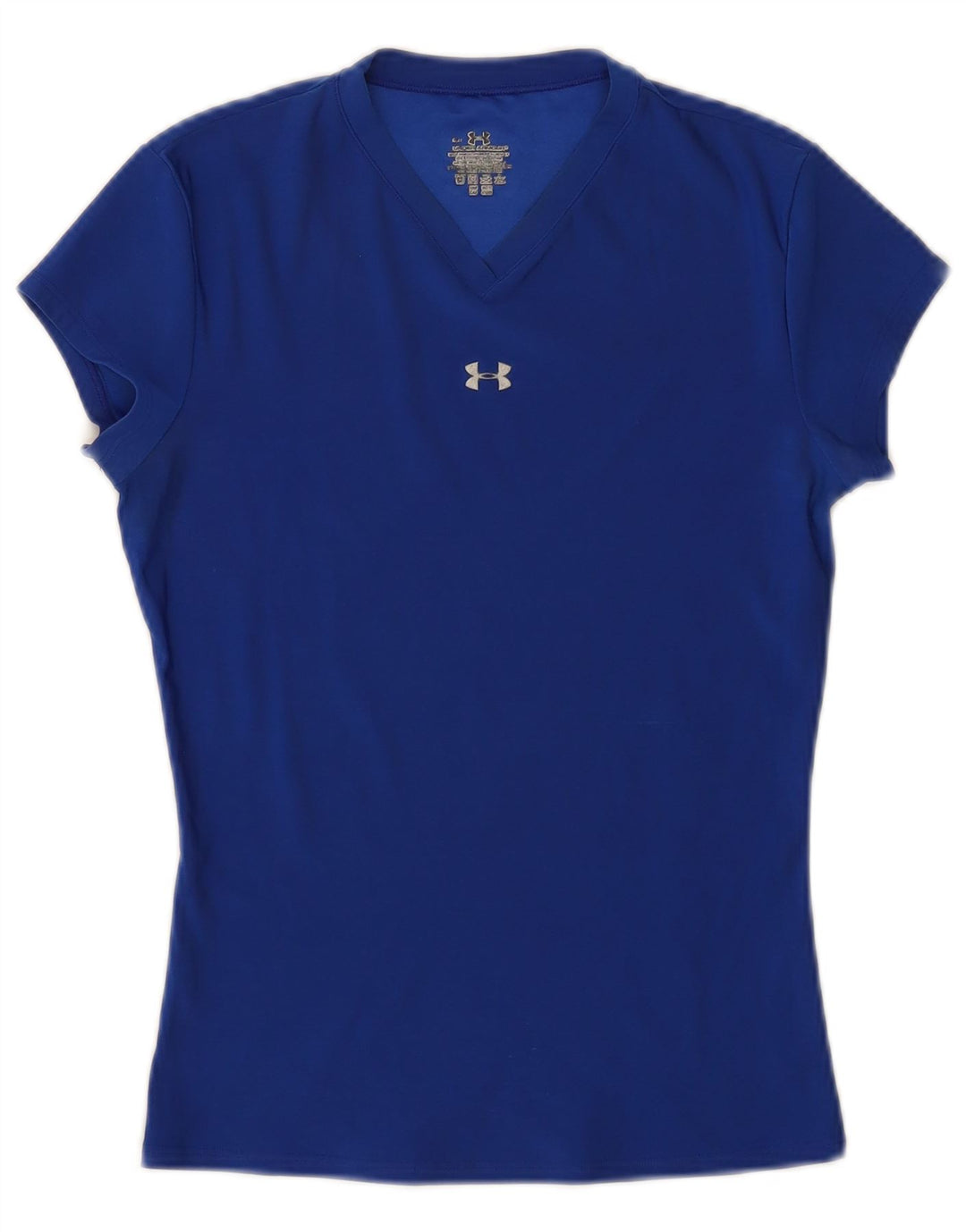 UNDER ARMOUR Womens T-Shirt Top UK 8 Small Blue Polyester