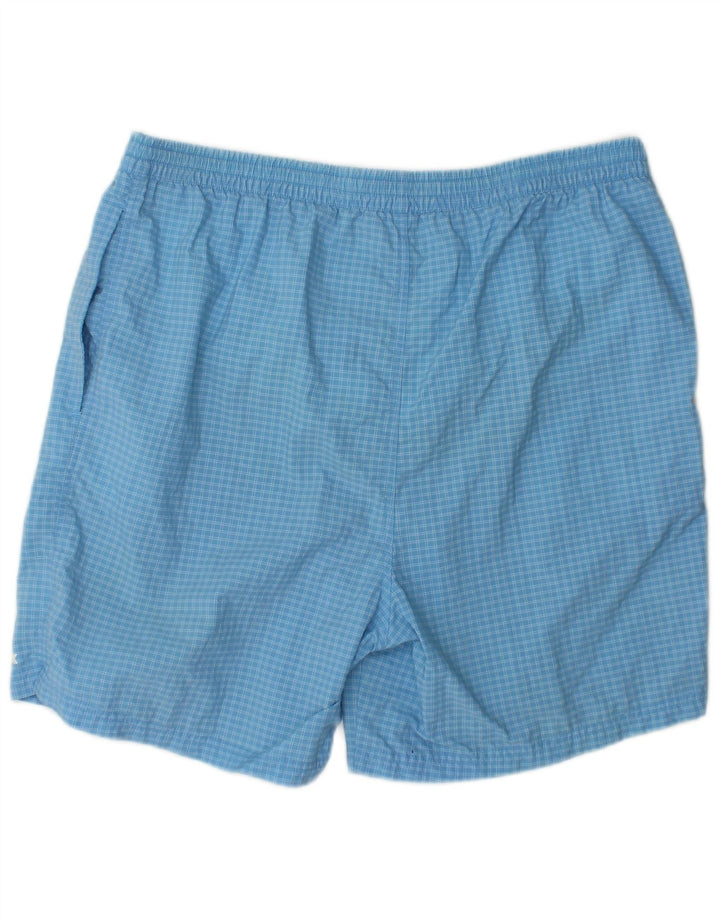 Reebok Herren Sportshorts, groß, blau kariert