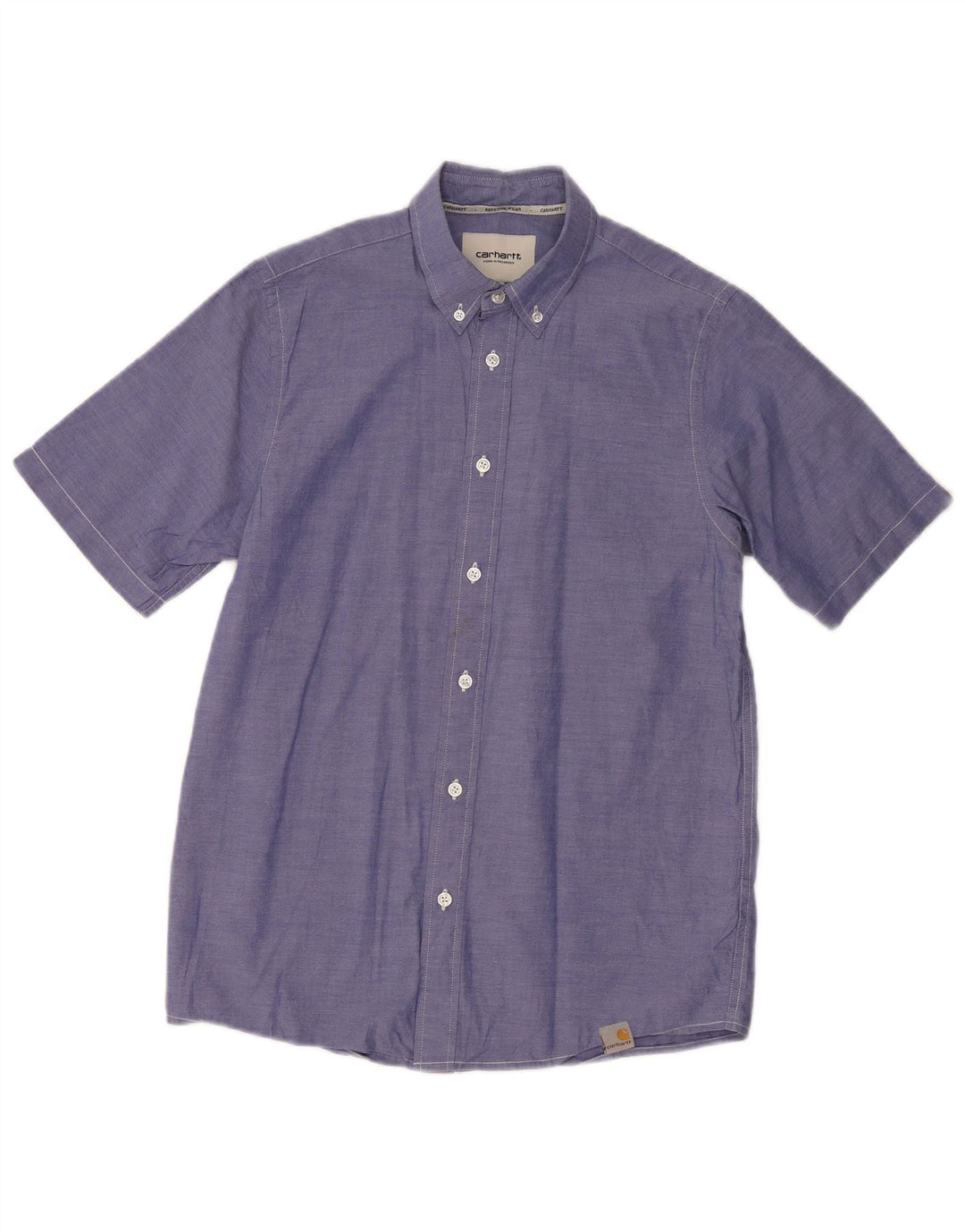 CARHARTT Herren Kurzarmhemd Small Blue
