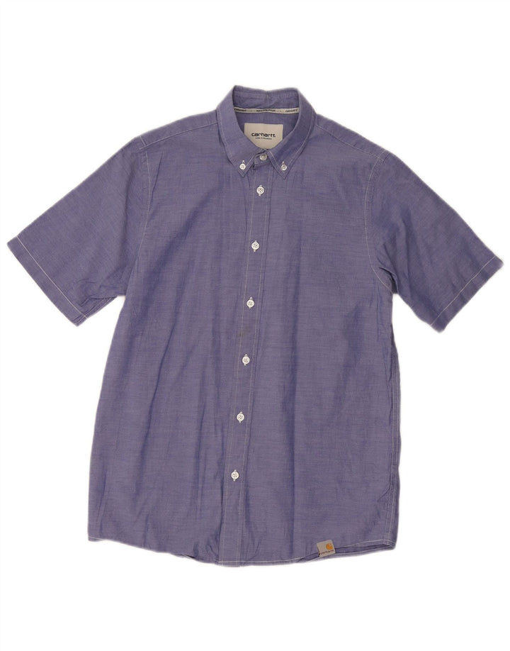 CARHARTT Herren Kurzarmhemd Small Blue