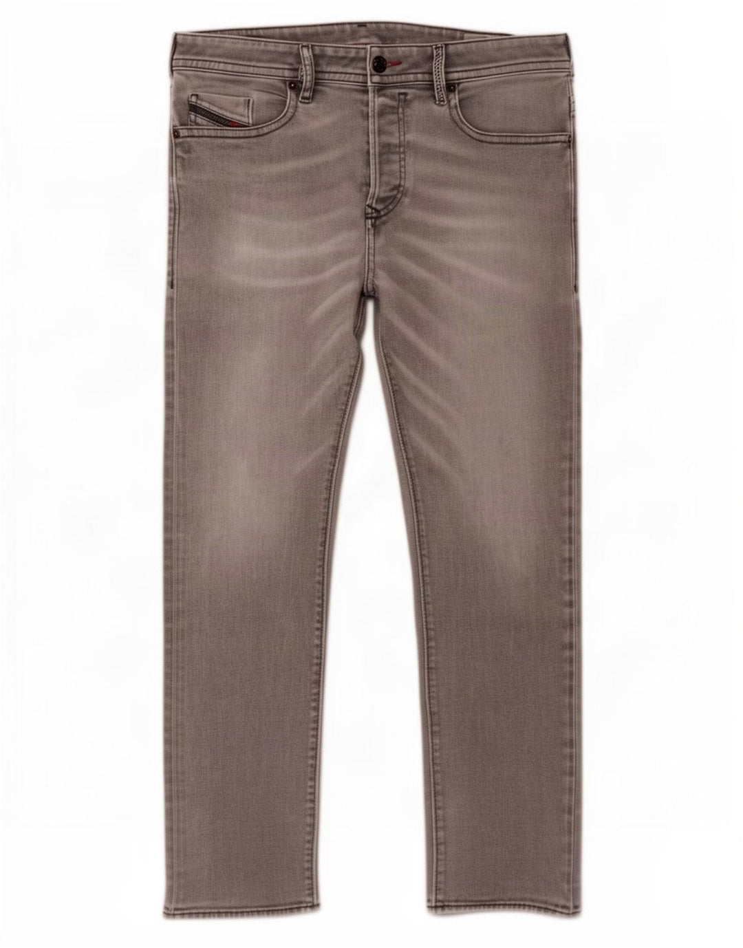 Diesel Herren Buster Regular Tapered Jeans W31 L29 Graue Baumwolle