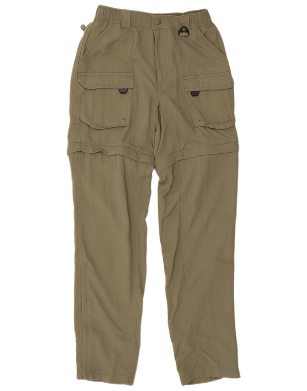 Columbia Gerade Cargohose für Damen XS W24 L30 Khaki Nylon