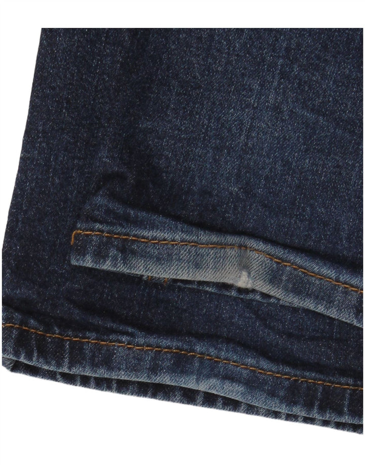 LEVI'S Herren 514 Straight Jeans W38 L34 Blaue Baumwolle