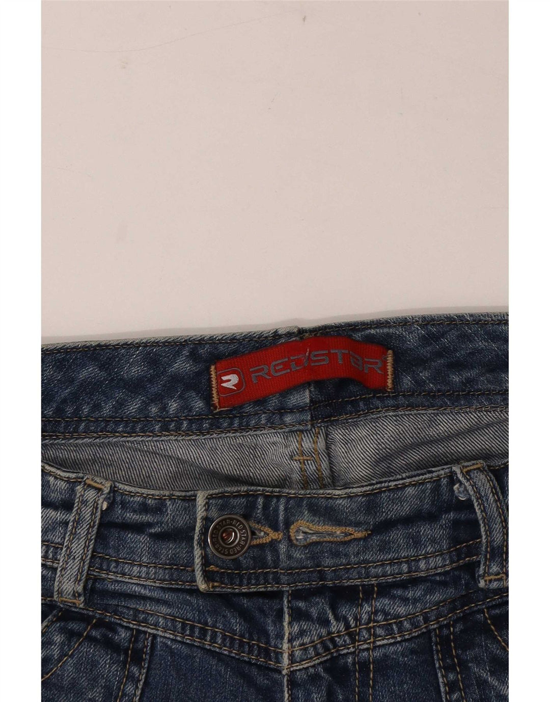 Vintage Damen Bootcut Jeans W28 L31 Marineblau