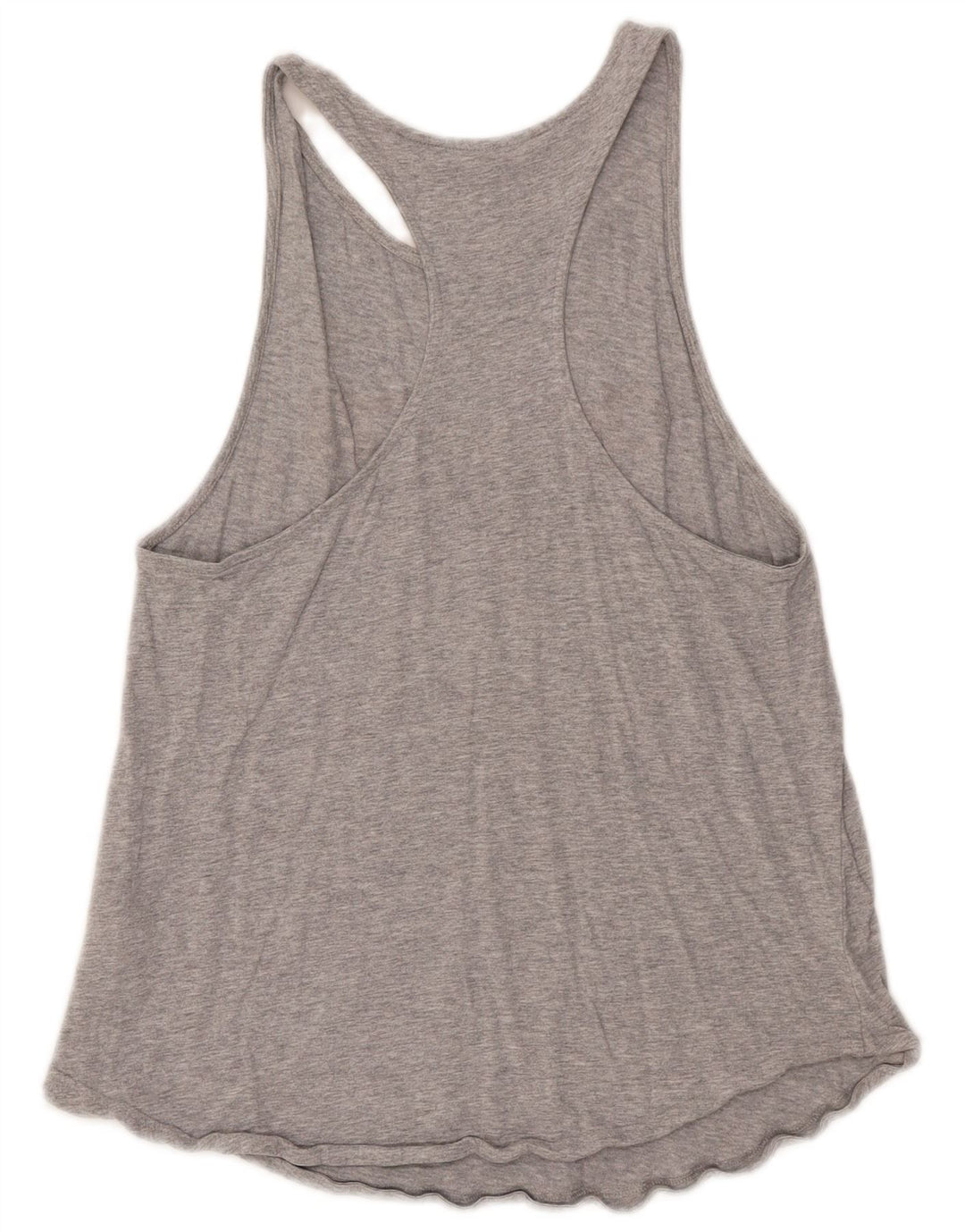Adidas Damen Graphic Vest Top UK 12/14 Mittelgraue Baumwolle