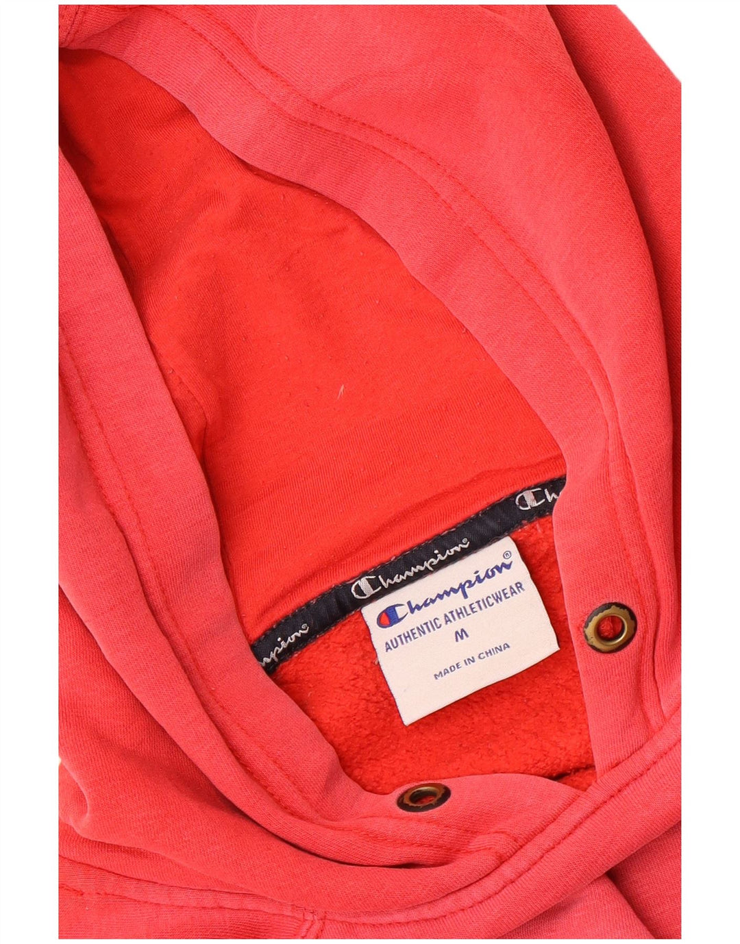 Champion Herren-Kapuzenpullover mit Grafik, mittelrote Baumwolle