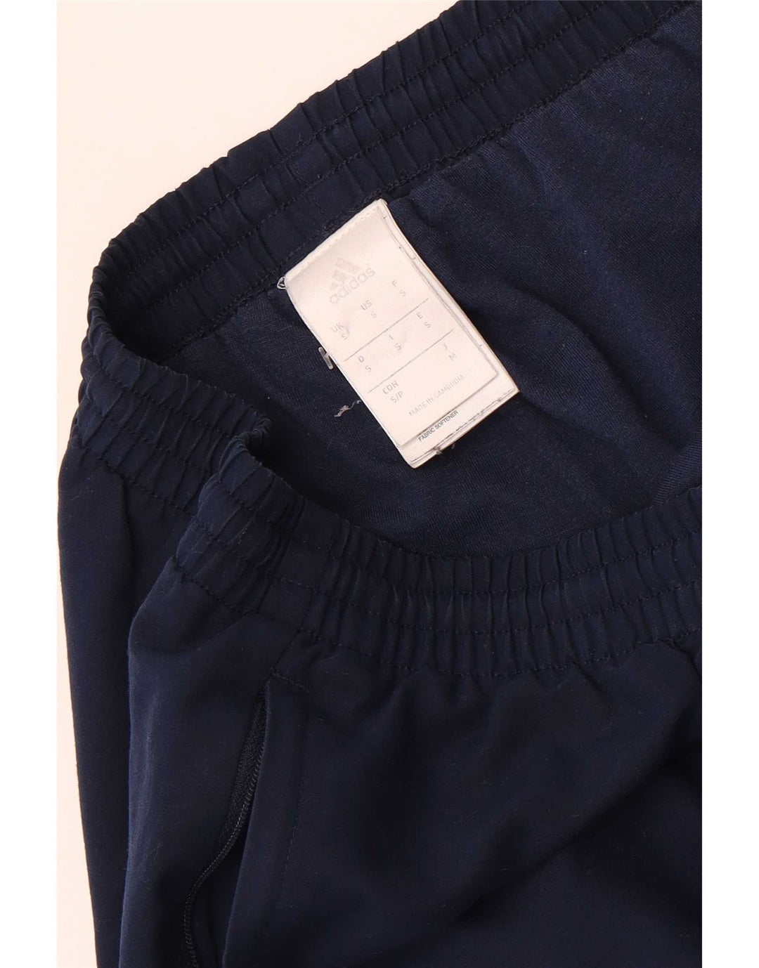 Adidas Herren-Trainingshose, Jogginghose, Größe S, Marineblau, Polyester