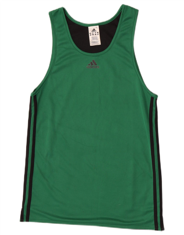 Adidas Herren Weste Top Small Grün Polyester