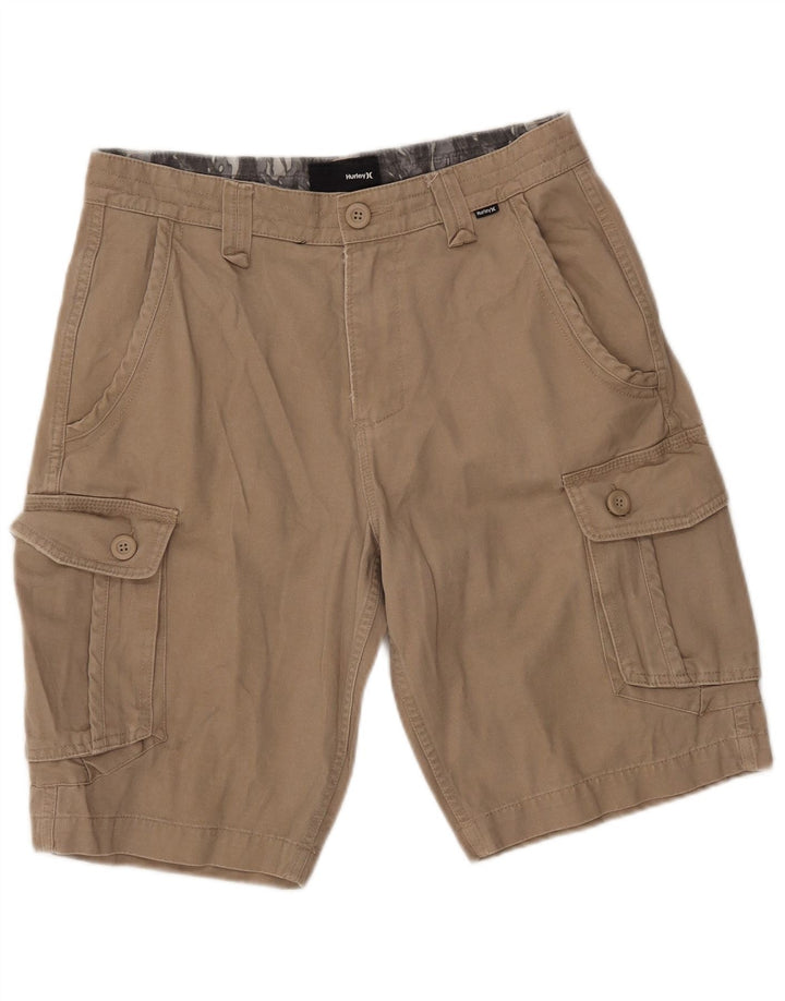 HURLEY Herren Cargo-Shorts W30 Mittelbeige Baumwolle