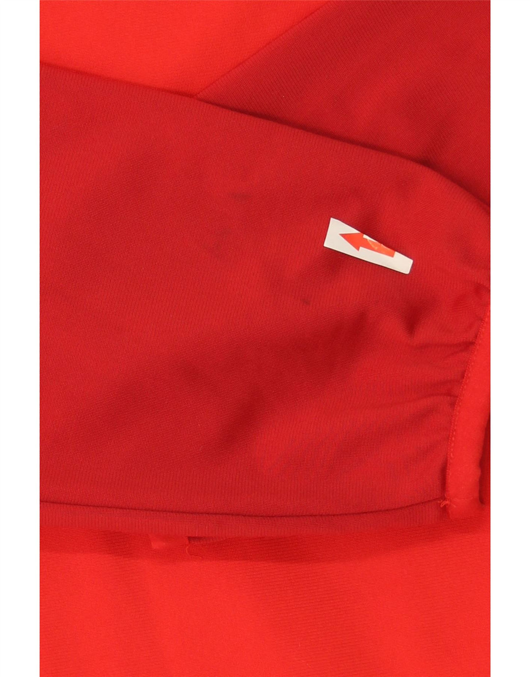 Puma Jungen Grafik-Trainingsanzug-Top-Jacke, 15–16 Jahre, rotes Farbblockdesign