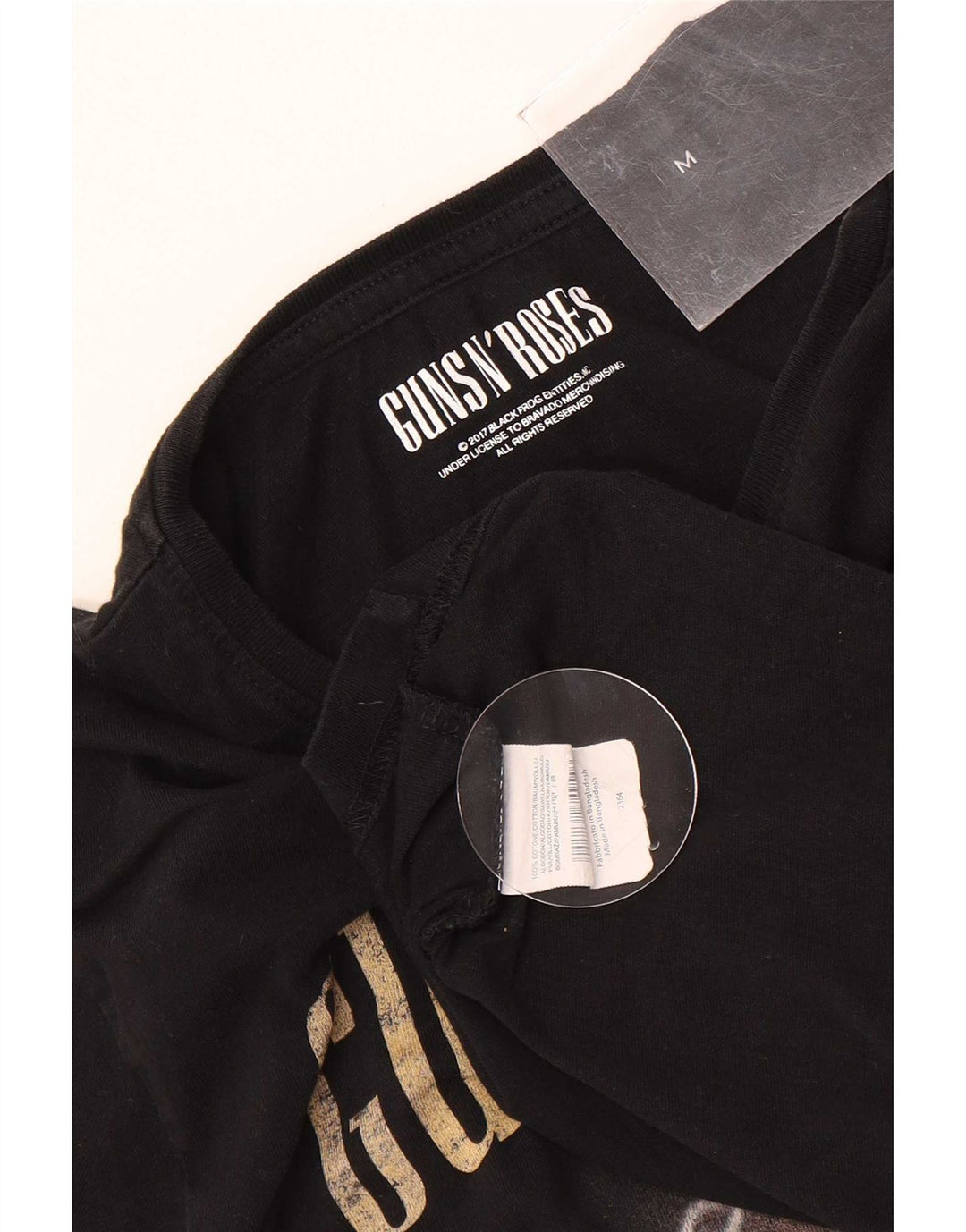 Guns N' Roses Herren-T-Shirt mit Grafik, mittelschwarz, Baumwolle
