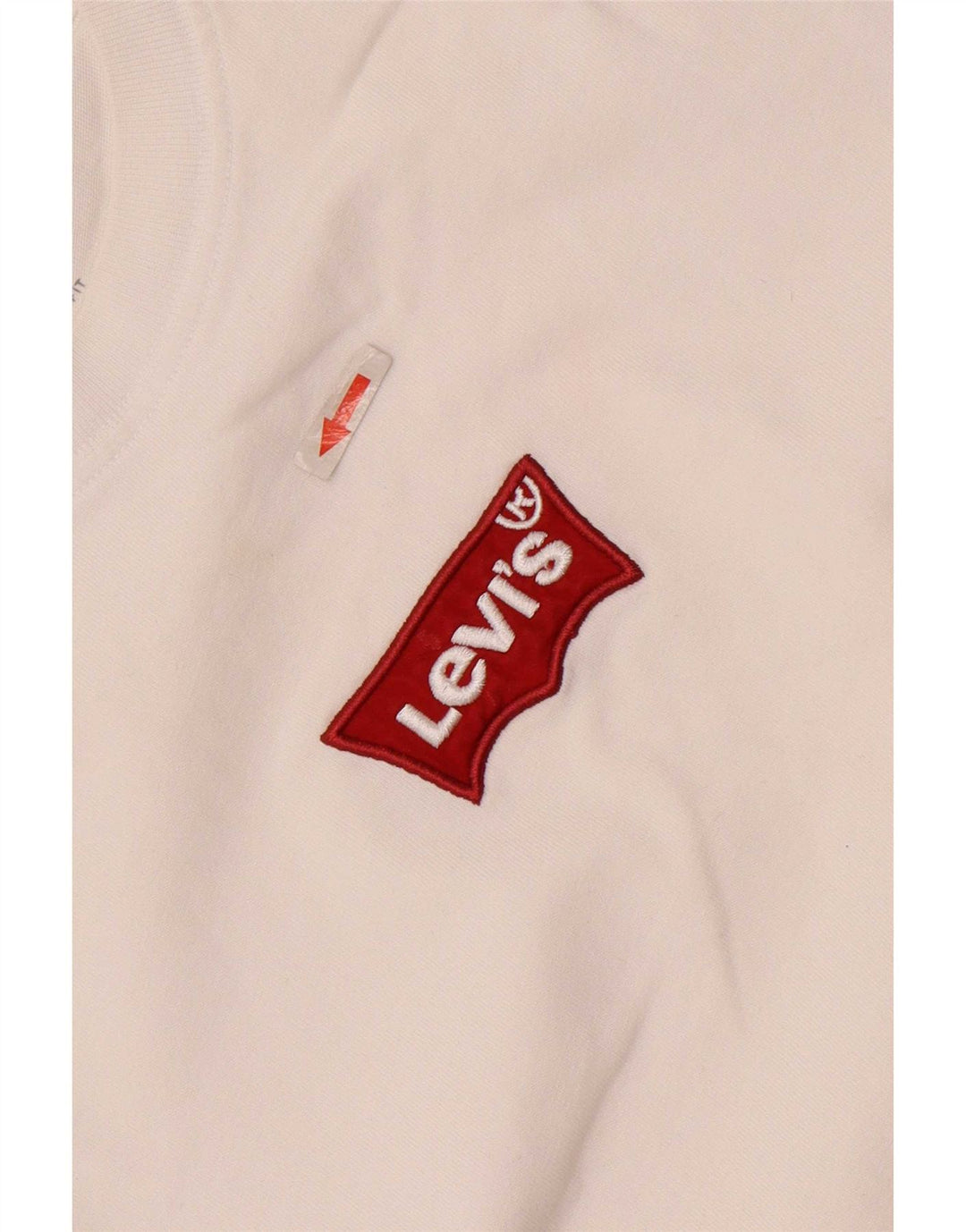 Levi's Herren Vintage Fit T-Shirt-Oberteil aus mittelweißer Baumwolle