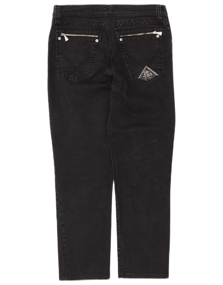 ROY ROGERS Damen Tapered Jeans W33 L27 Schwarz