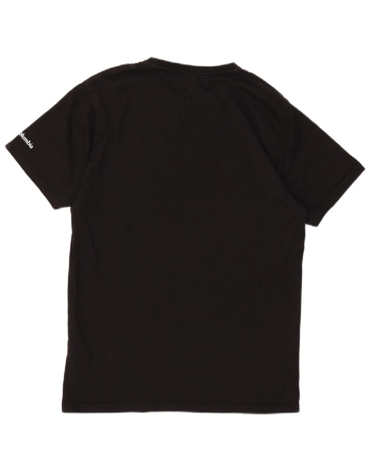Columbia Herren-T-Shirt mit Grafik, mittelschwarz, Baumwolle