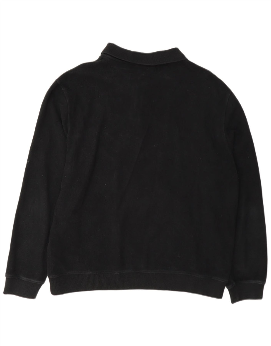 Massimo Dutti Herren-Pullover mit Rollkragen, 2XL, schwarze Baumwolle