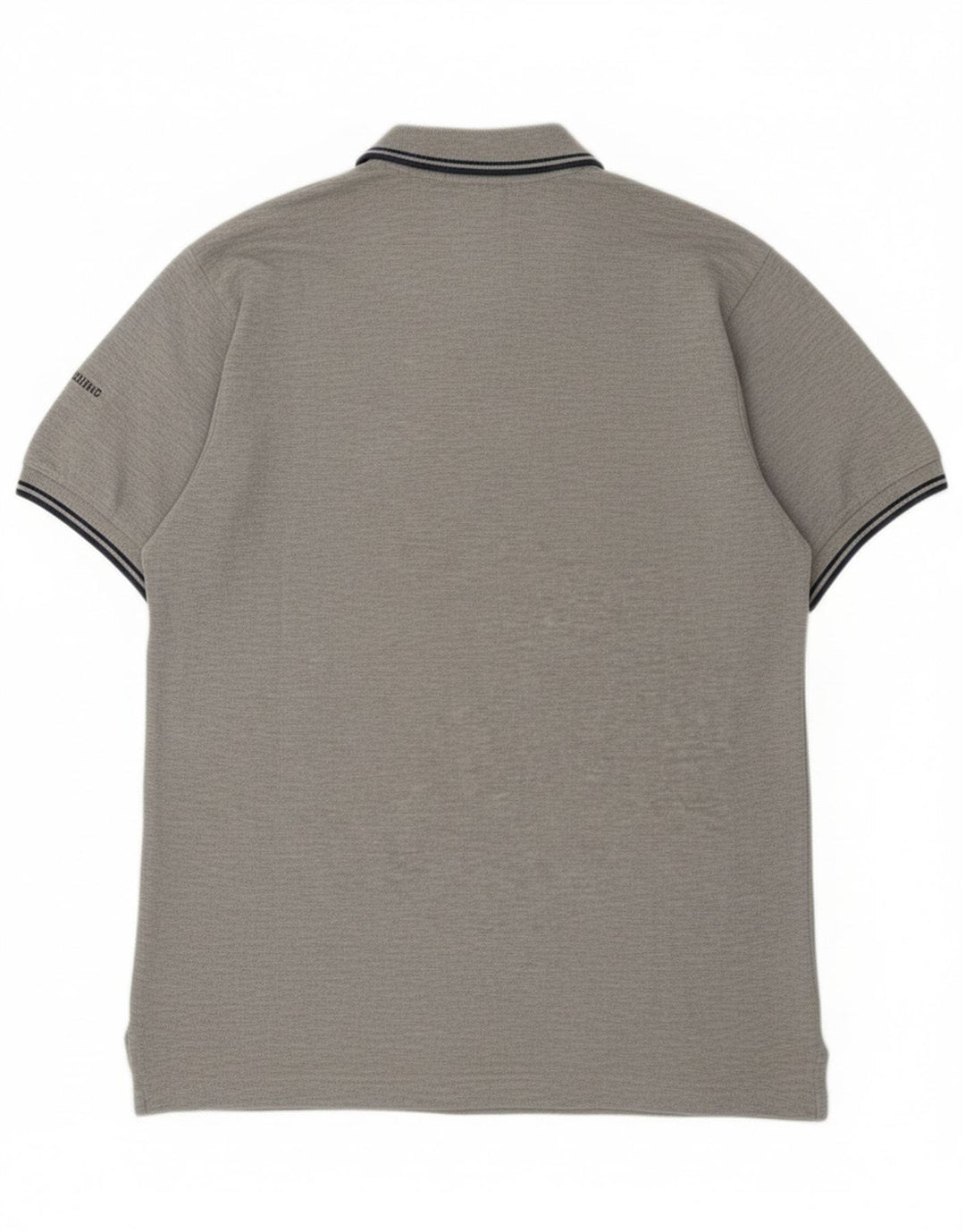 Marina Yachting Herren-Poloshirt mit Grafik, mittelgraue Baumwolle