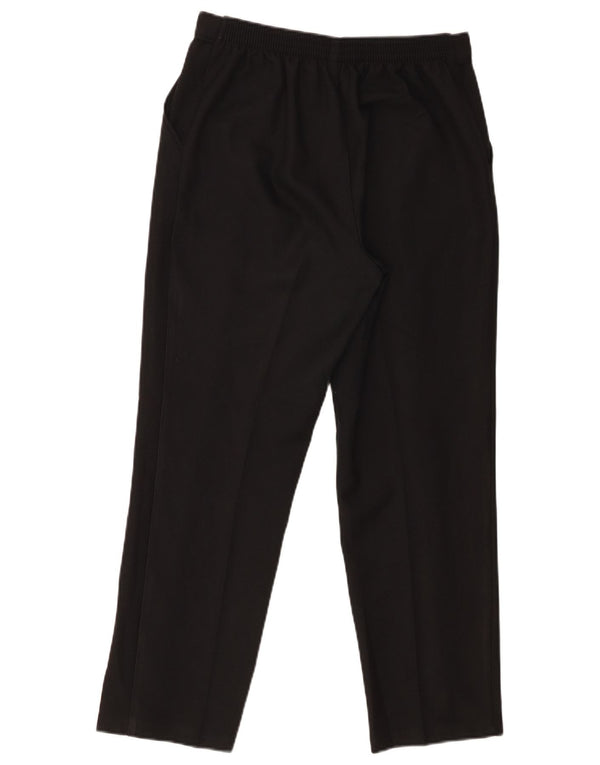 Marks & Spencer Damen Gerade Freizeithose UK 10 Small W30 L26 Schwarz