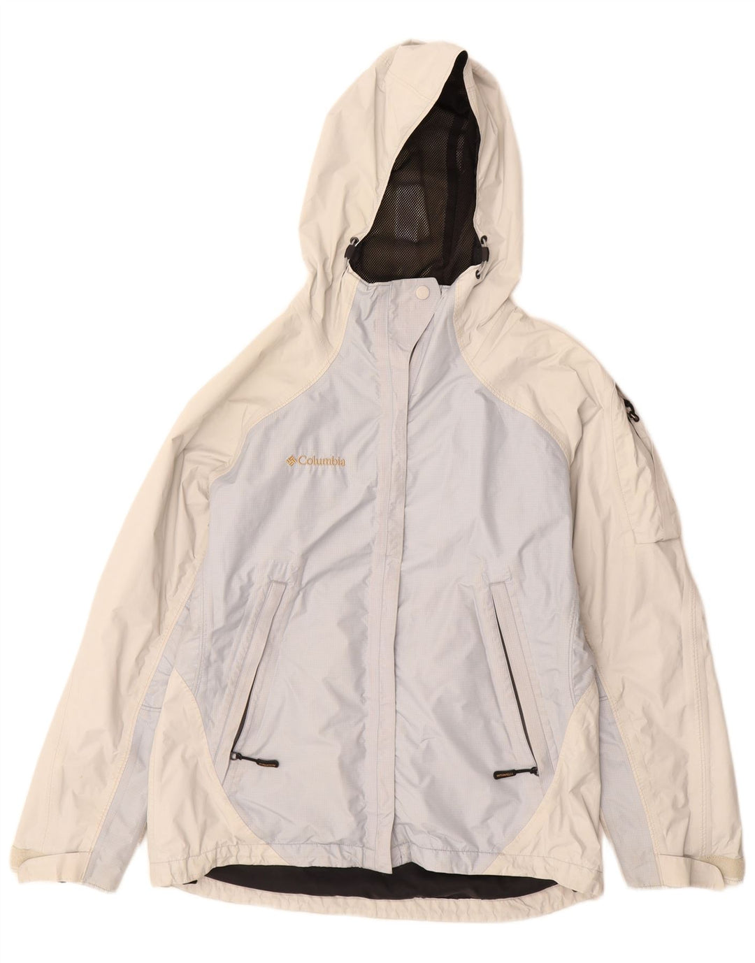 Columbia Damen Interchange Kapuzen-Regenjacke UK 10 Small Weiß