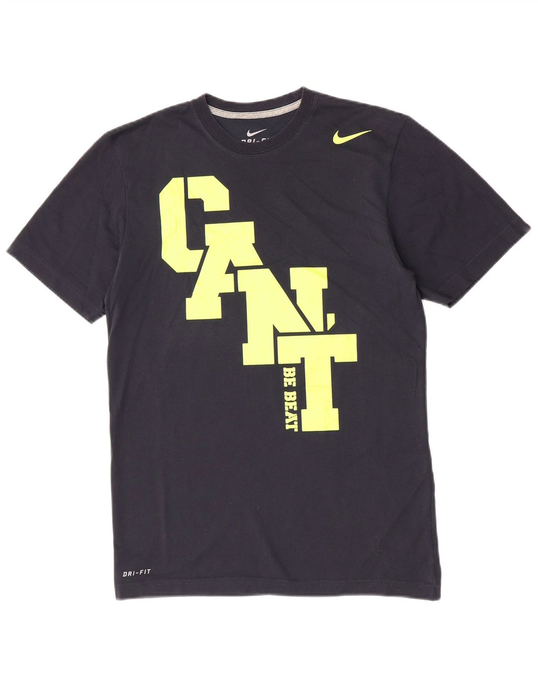Nike Herren Dri Fit Graphic T-Shirt Top Small Marineblau